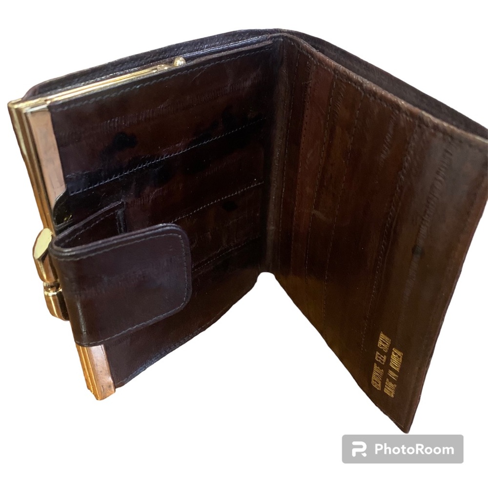Vintage, Women’s Small Eel Skin Wallet